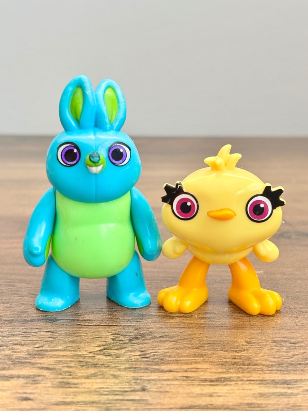Disney Toy Story 4 SET 2 Bunny & Ducky Lot Toy Figures Imaginext Cake Toppers